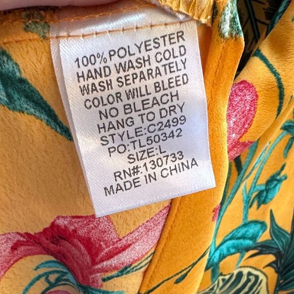 Umgee Vibrant Floral Off-Shoulder Blouse - Picture 7 of 7